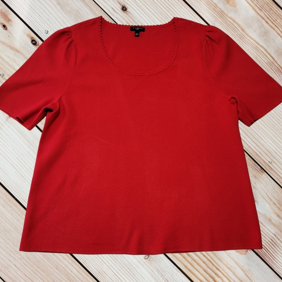 Talbots Sweaters - Women's Talbots Red Sweater Sz XL Petite